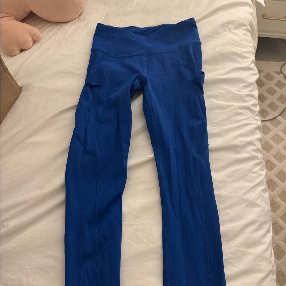 Lululemon Athletica Royal Blue Leggings